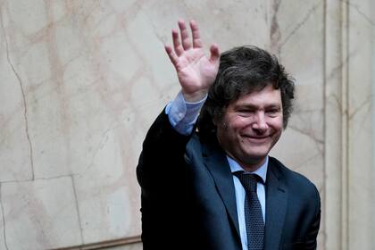El presidente Javier Milei