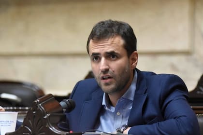 Emiliano Estrada en la Cámara de Diputados