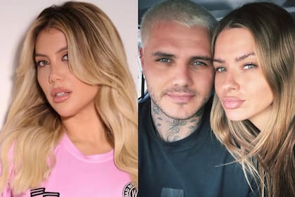 En medio de los rumores de compromiso entre Icardi y Suárez, Wanda Nara le lanzó una indirecta a su ex (Foto: Instagram @wanda_nara / @mauro_icardi)