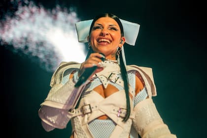 Show de Cazzu en el Luna Park - 29/9/22 - foto: Cristina Sille