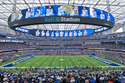 Una vista del SoFi Stadium, en Los Ángeles, uno de los escenarios elegidos para el próximo Mundial
